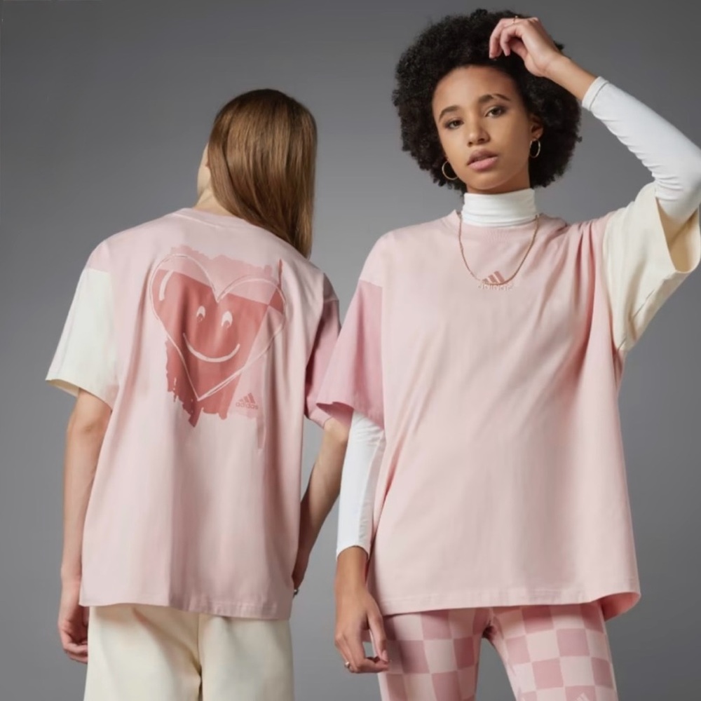 Adidas Love Knows No Boundaries Pink T-Shirt